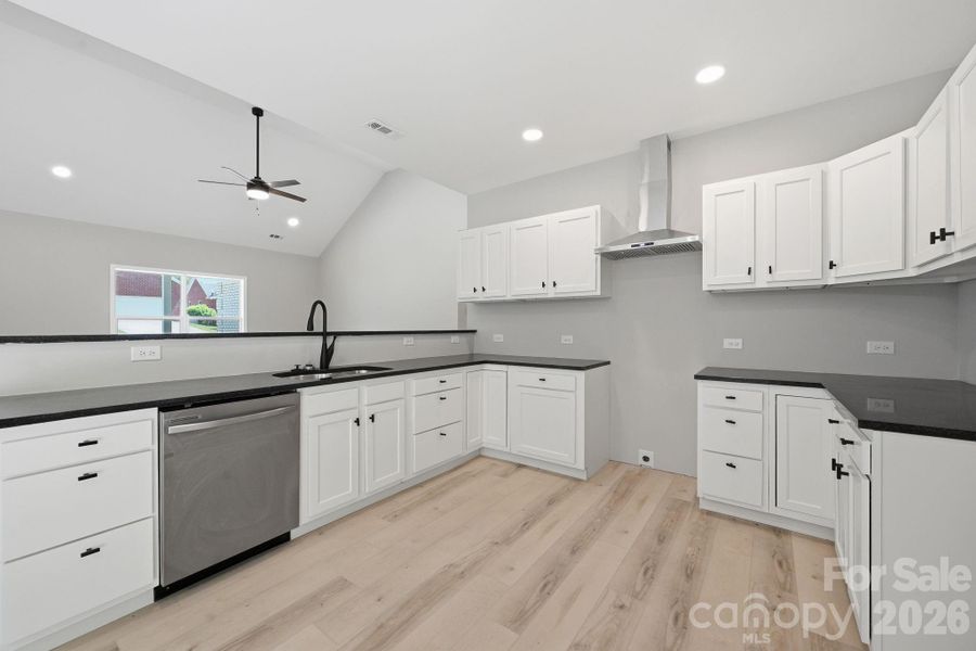 Furnished interior view inside a new home in , York (Image 8).