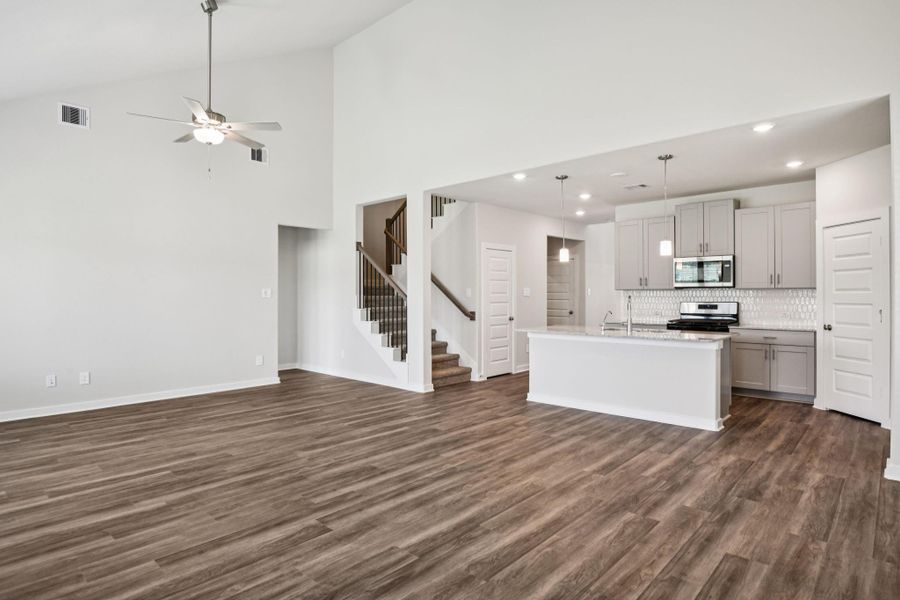 Photo is not of the actual home but is an inspirational photo of builder’s model home and may depict options, furnishings, and/or decorator features that are not included. Photo is not of the actual home but is an inspirational photo of builder’s model home and may depict options, furnishings, and/or decorator features that are not included.