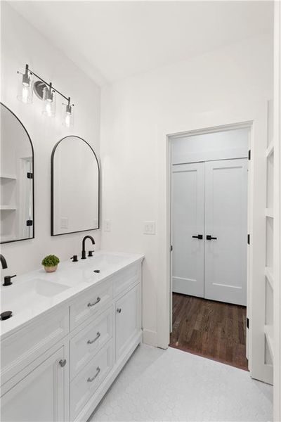 Furnished interior view inside a new home in , Atlanta (Image 40).