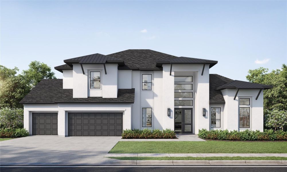 Front exterior of a new home in Colton, Todd Mission, TX, highlighting curb appeal (Image 2). Front exterior of a new home in Colton, Todd Mission, TX, highlighting curb appeal (Image 2).