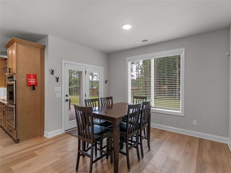 Furnished interior view inside a new home in , Newnan (Image 39). Furnished interior view inside a new home in , Newnan (Image 39).