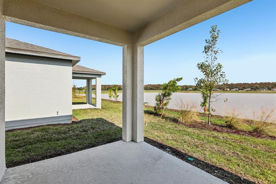 Exterior details and patio area of a home in Hawks Run, Kissimmee (Image 15). Exterior details and patio area of a home in Hawks Run, Kissimmee (Image 15).