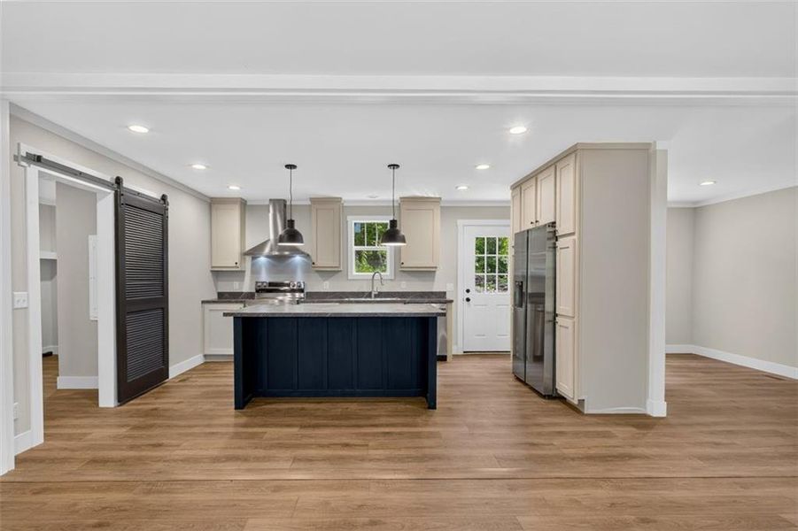 Furnished interior view inside a new home in , Canton (Image 12).