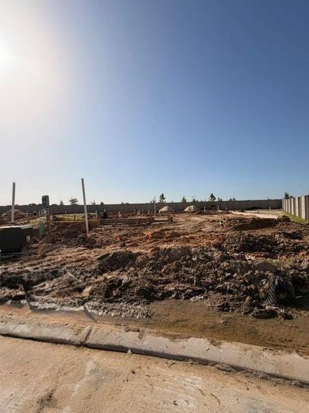 Site preparation for new homesites in Legacy, League City (Image 3).