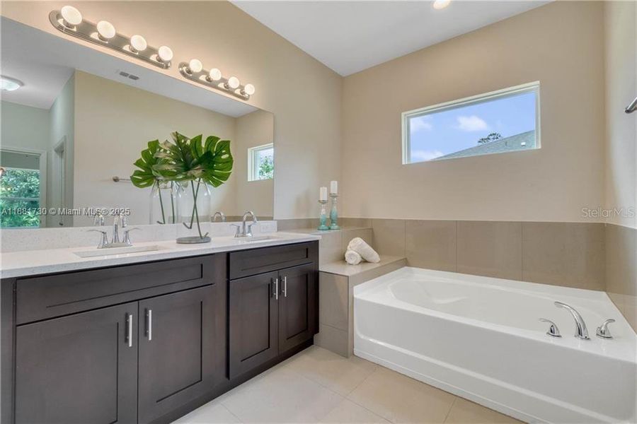 Furnished interior view inside a new home in , Kissimmee (Image 13).