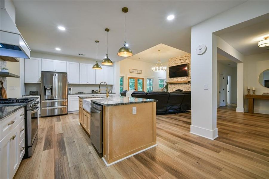 Furnished interior view inside a new home in , Monticello (Image 51).