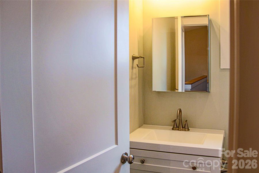 Close-up of interior finishes inside a home in , Asheville (Image 7).