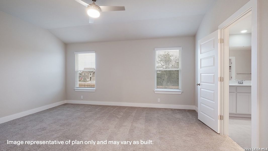 Spacious, unfurnished interior of a new home in Veranda, San Antonio (Image 10).