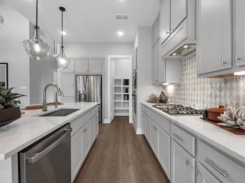 Furnished interior view inside a new home in Tompkins Reserve, Katy (Image 25).