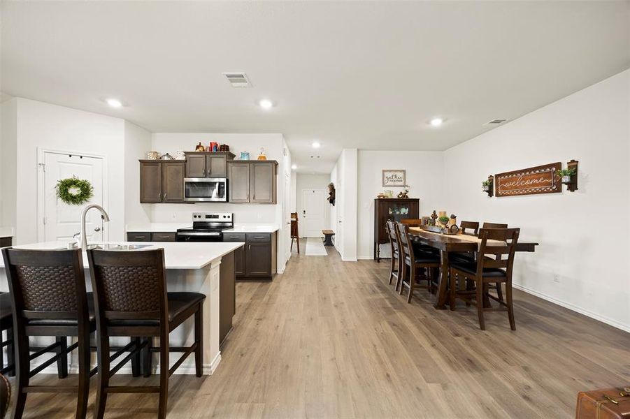 Furnished interior view inside a new home in , Lancaster (Image 32).
