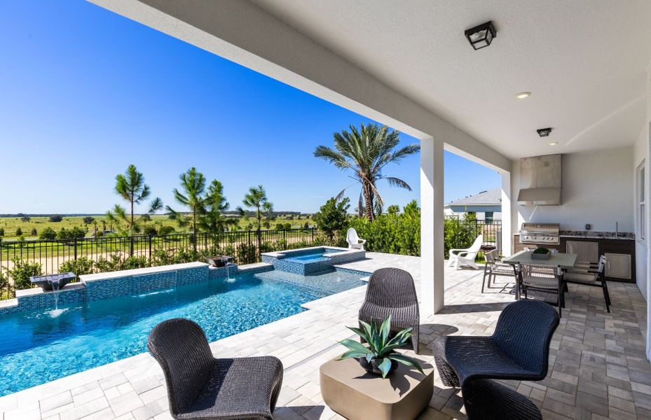 Image 28 representing the Roseland by Pulte Homes in Parkside Trails, Clermont, FL.