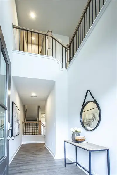 Furnished interior view inside a new home in Towne Village at Suwanee Dam, Sugar Hill (Image 3).