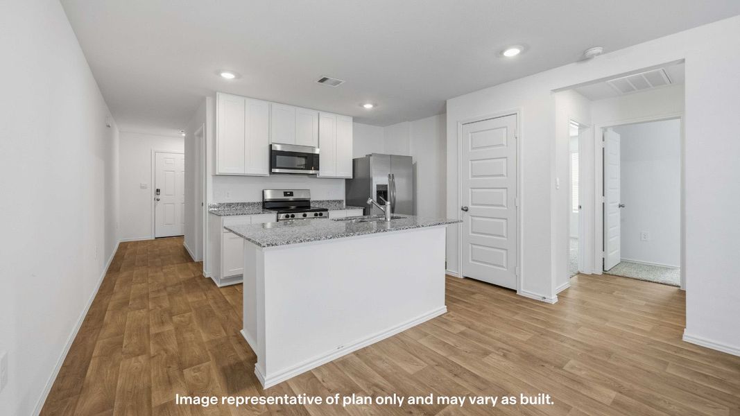 Furnished interior view inside a new home in Terra Vista, Lubbock (Image 4).