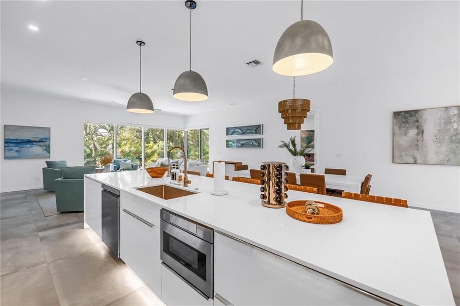 Furnished interior view inside a new home in , Sarasota (Image 11).