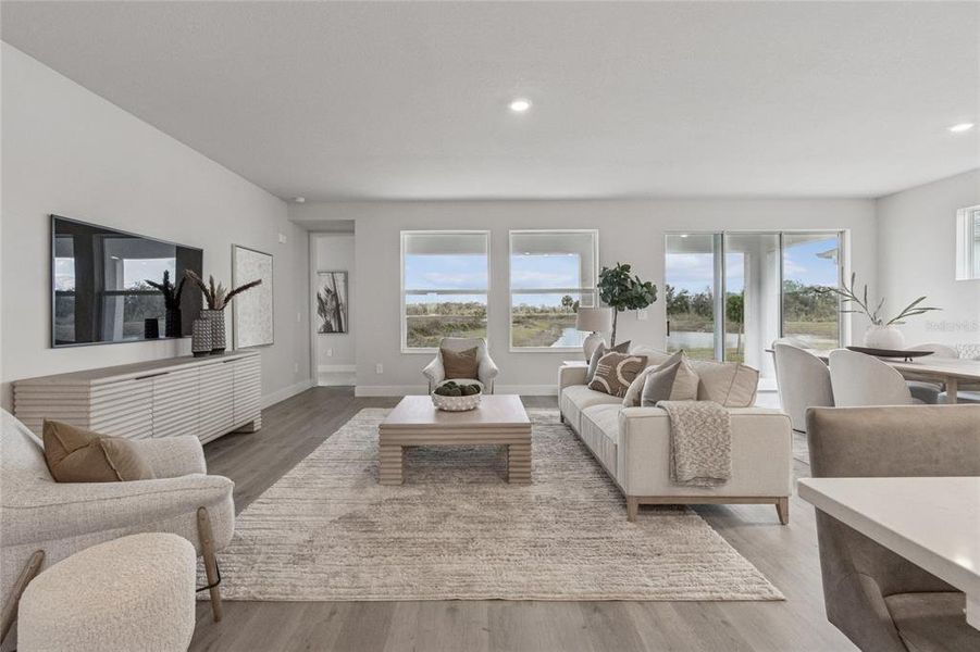 Furnished interior view inside a new home in Coasterra, Palmetto (Image 7).