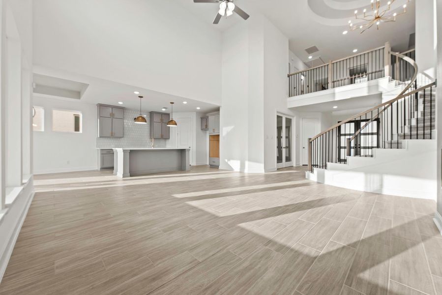 Spacious, unfurnished interior of a new home in The Grand Prairie - 60', Hockley (Image 15).