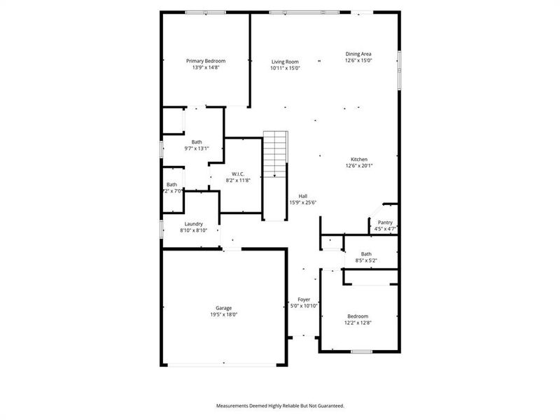 2D floor plan layout of this home in , Fort Worth, TX (Image 5).