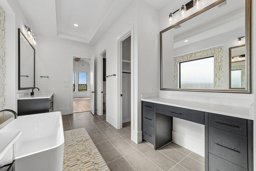 Representative furnished interior of a home built from the Ladera by Landon Homes in Fields - Brookside North, Frisco (Image 29). Representative furnished interior of a home built from the Ladera by Landon Homes in Fields - Brookside North, Frisco (Image 29).