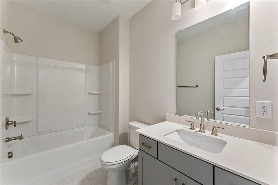 Furnished interior view inside a new home in Cross Creek Plantation, Seneca (Image 15).