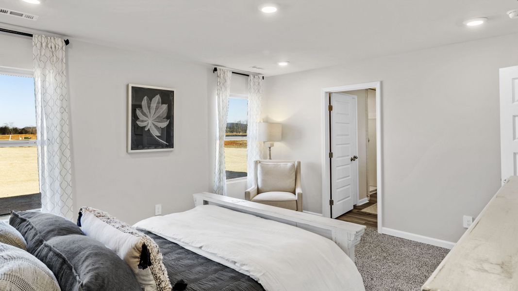 Furnished interior view inside a new home in Bailey Park, Fayetteville (Image 23).