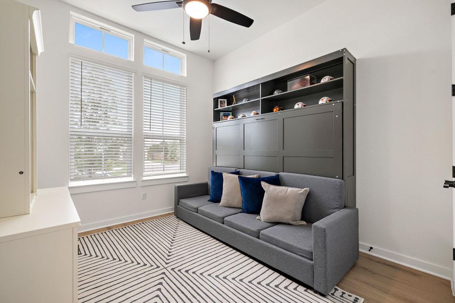 Furnished interior view inside a new home in , Leander (Image 10).