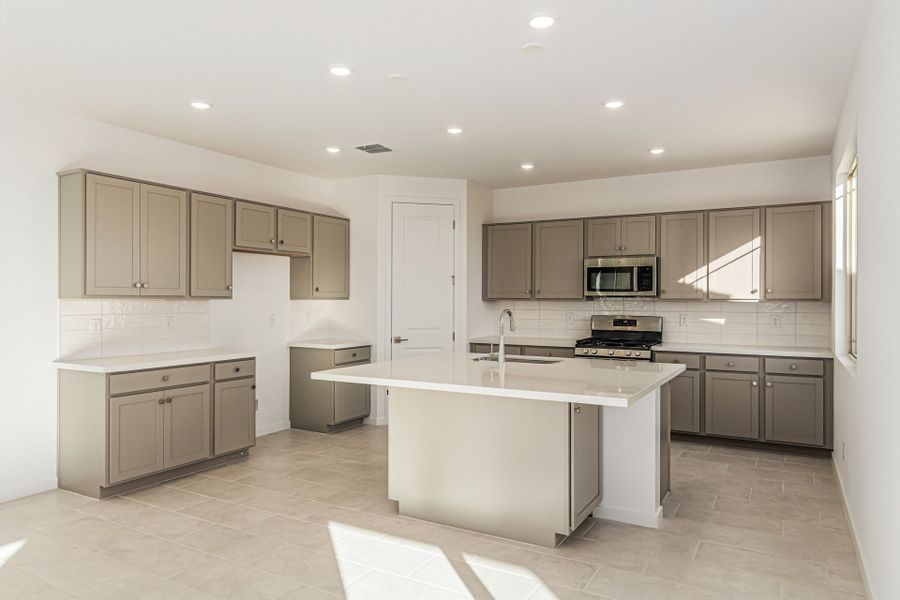 Furnished interior view inside a new home in Teravalis, Buckeye (Image 3).