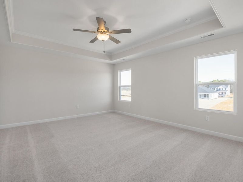 Spacious, unfurnished interior of a new home in Retreat at North Main, Lillington (Image 20).