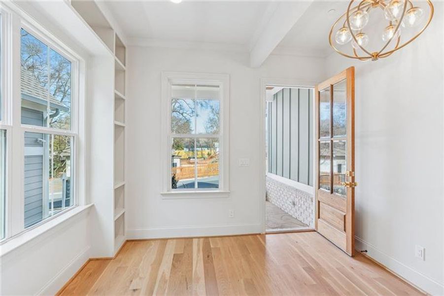 Spacious, unfurnished interior of a new home in , Marietta (Image 43).