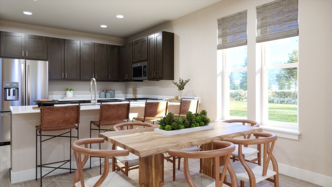 Representative furnished interior of a home built from the C by Trumark Homes in Erie Highlands, Erie (Image 6).