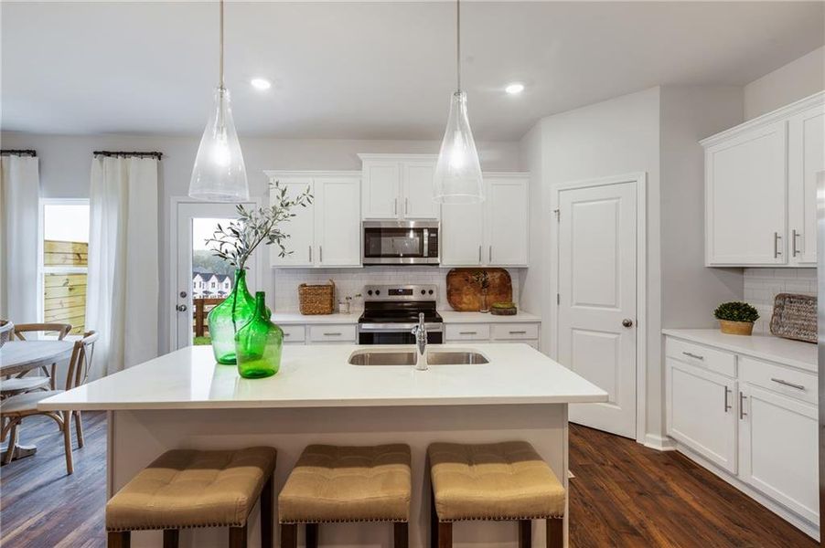 Furnished interior view inside a new home in , Conyers (Image 5).