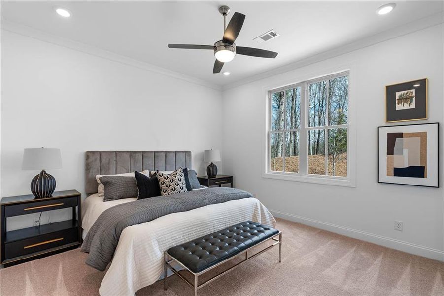 Furnished interior view inside a new home in Waterside Condos, Peachtree Corners (Image 19).