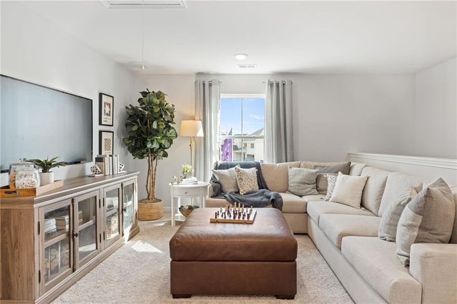 Furnished interior view inside a new home in Union Heights, Flowery Branch (Image 20).