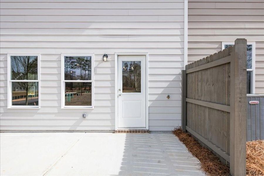 Exterior details and patio area of a home in Cherokee Township, Acworth (Image 2). Exterior details and patio area of a home in Cherokee Township, Acworth (Image 2).