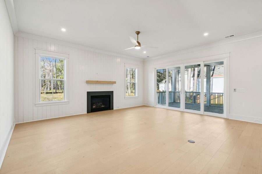 Spacious, unfurnished interior of a new home in , Awendaw (Image 54).