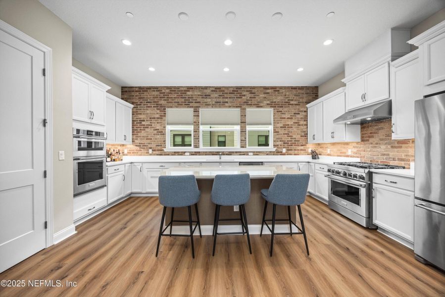 Furnished interior view inside a new home in , Jacksonville (Image 9). Furnished interior view inside a new home in , Jacksonville (Image 9).