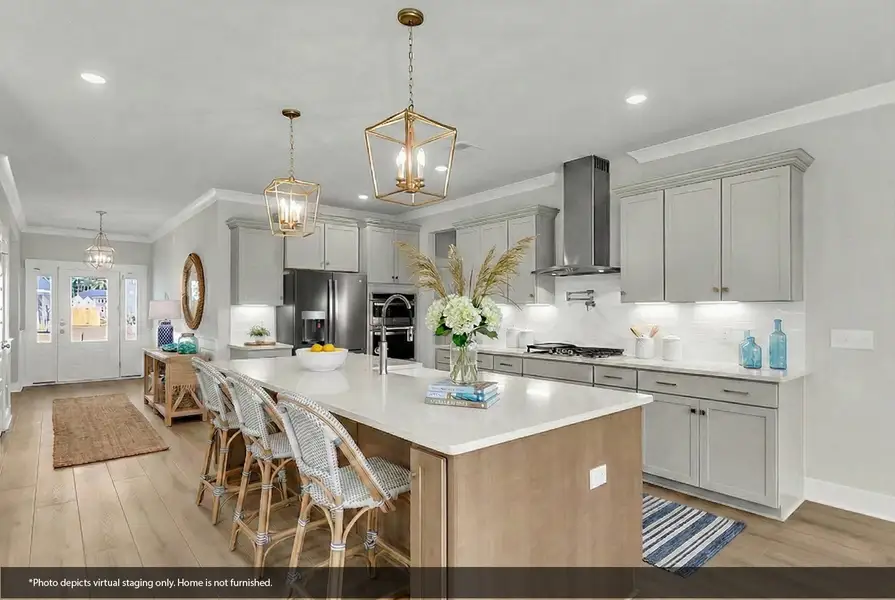Furnished interior view inside a new home in Lochton, Summerville (Image 7). Furnished interior view inside a new home in Lochton, Summerville (Image 7).