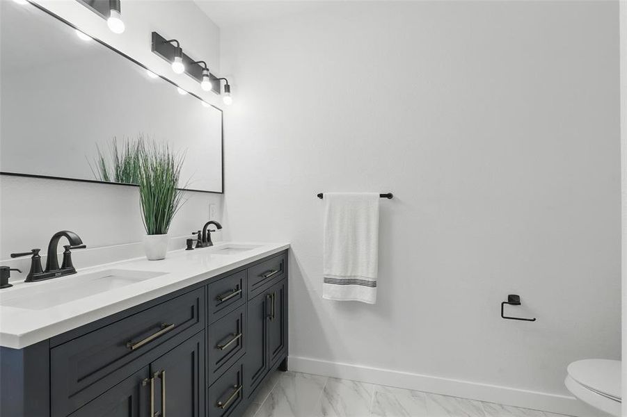 Furnished interior view inside a new home in , Granbury (Image 32).