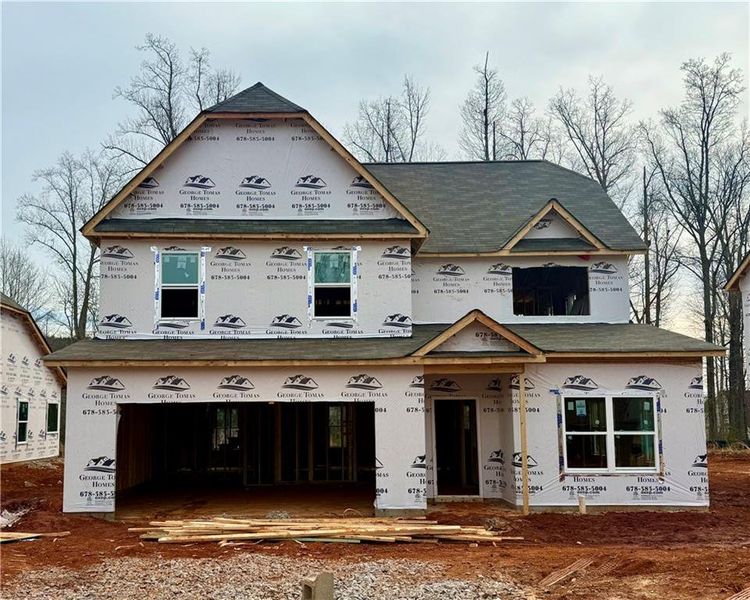 In-progress construction of a new home in , Villa Rica, GA (Image 4).