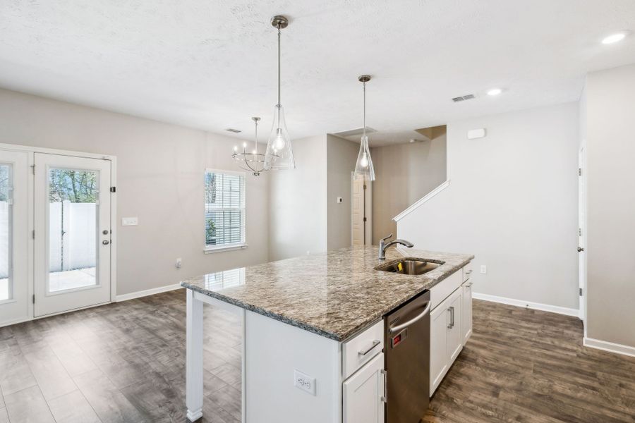 Furnished interior view inside a new home in Jackson Towne, Murfreesboro (Image 9).