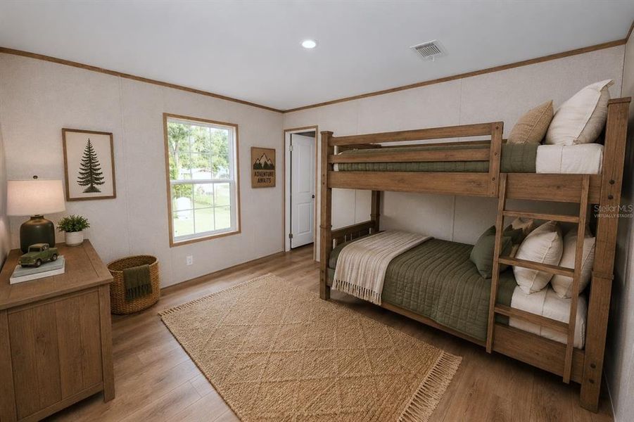 Furnished interior view inside a new home in , Lakeland (Image 16).