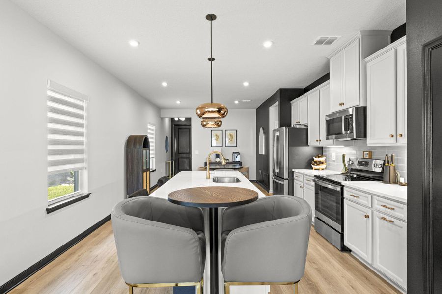 Furnished interior view inside a new home in , Port St. Lucie (Image 31).