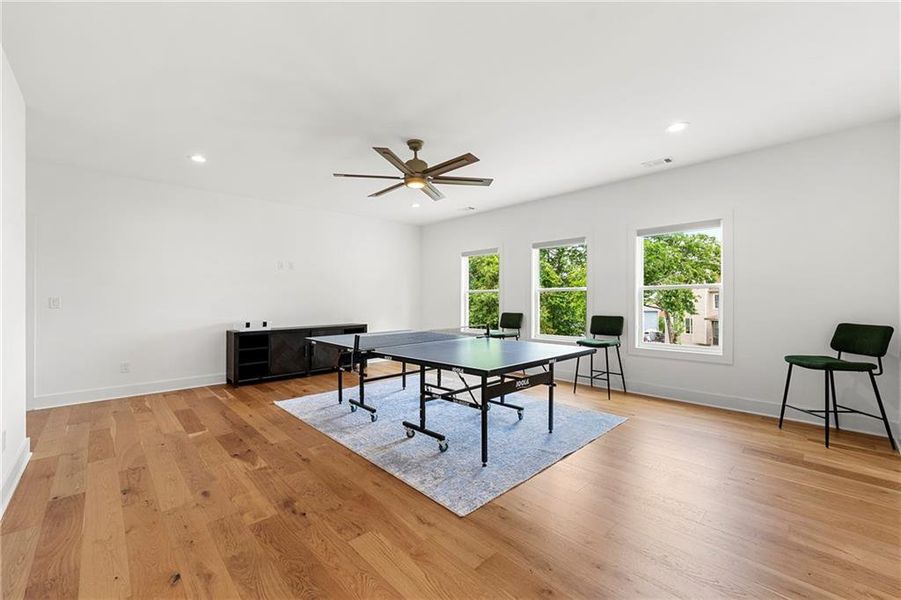 Furnished interior view inside a new home in , Dacula (Image 17).