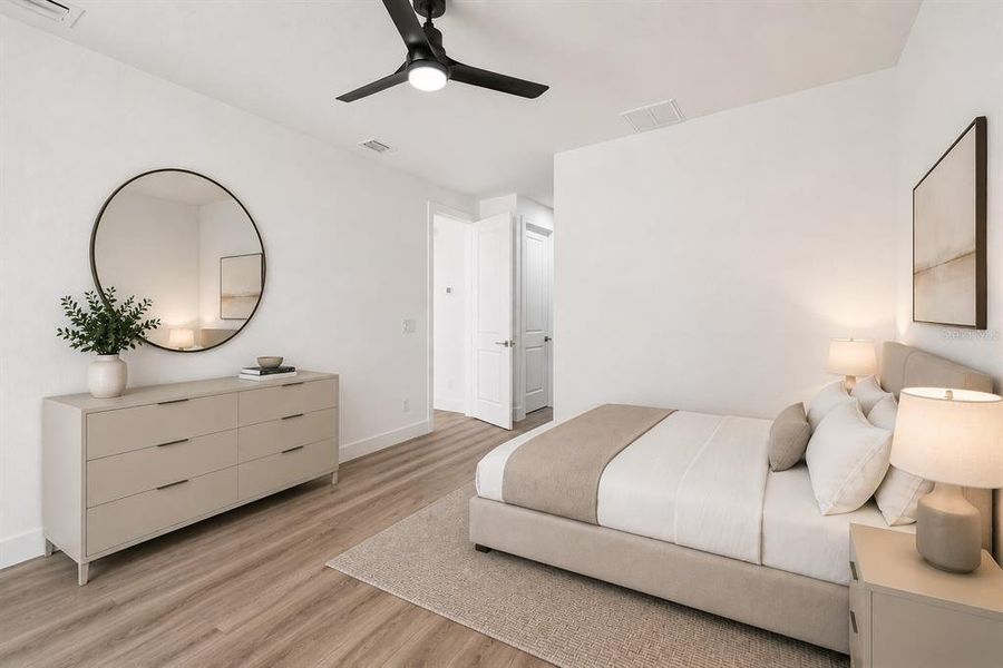 Furnished interior view inside a new home in , Port Charlotte (Image 12).
