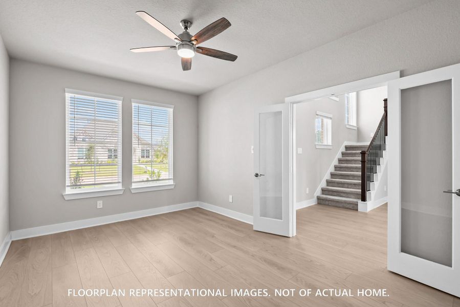 Spacious, unfurnished interior of a new home in Sorella, Tomball (Image 16).