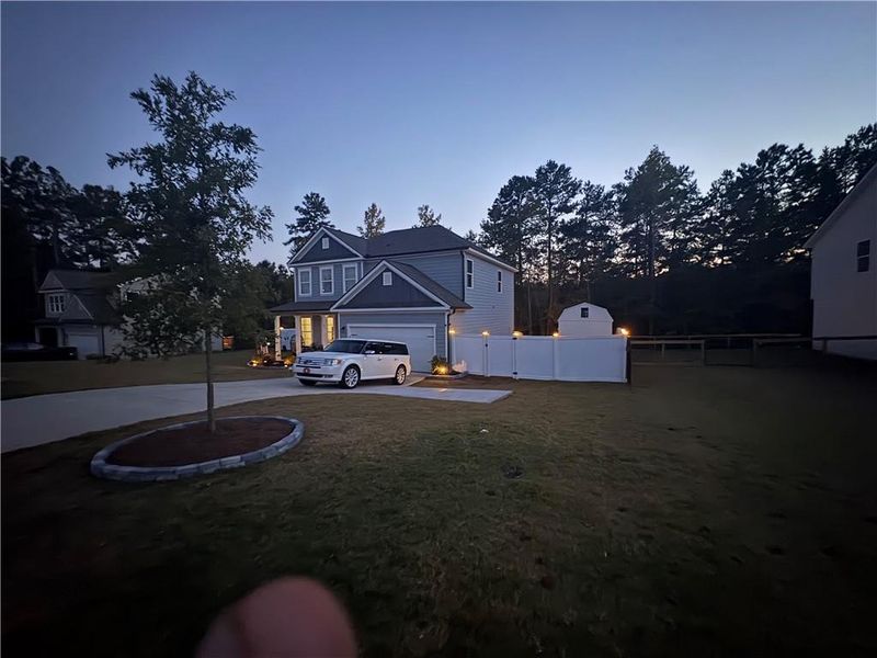 Exterior details and patio area of a home in , Toccoa (Image 30).