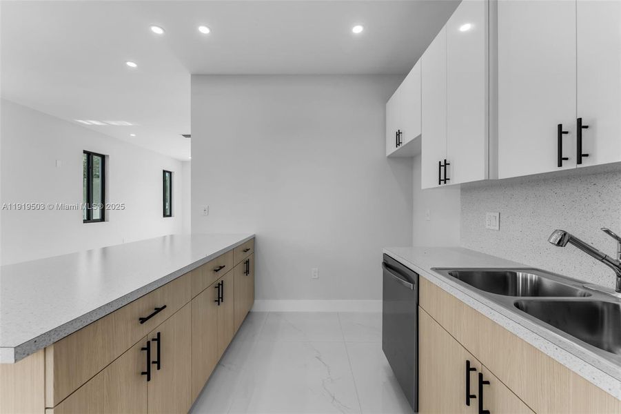 Furnished interior view inside a new home in , Miami (Image 7).