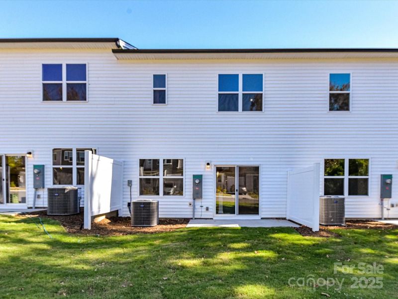 Rear Exterior and Outdoor Living.