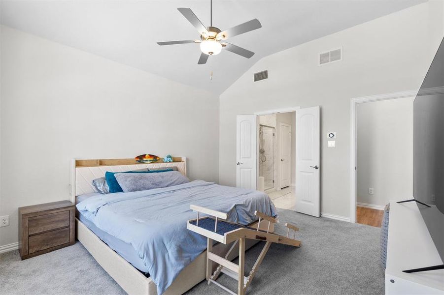 Furnished interior view inside a new home in Riverset, Garland (Image 31). Furnished interior view inside a new home in Riverset, Garland (Image 31).