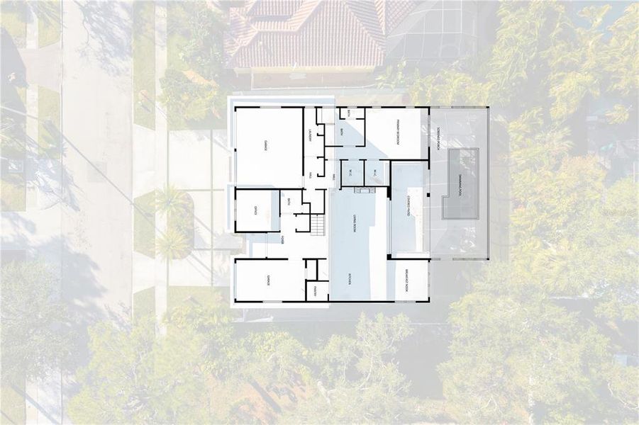 2D floor plan layout of this home in , Sarasota, FL (Image 5).
