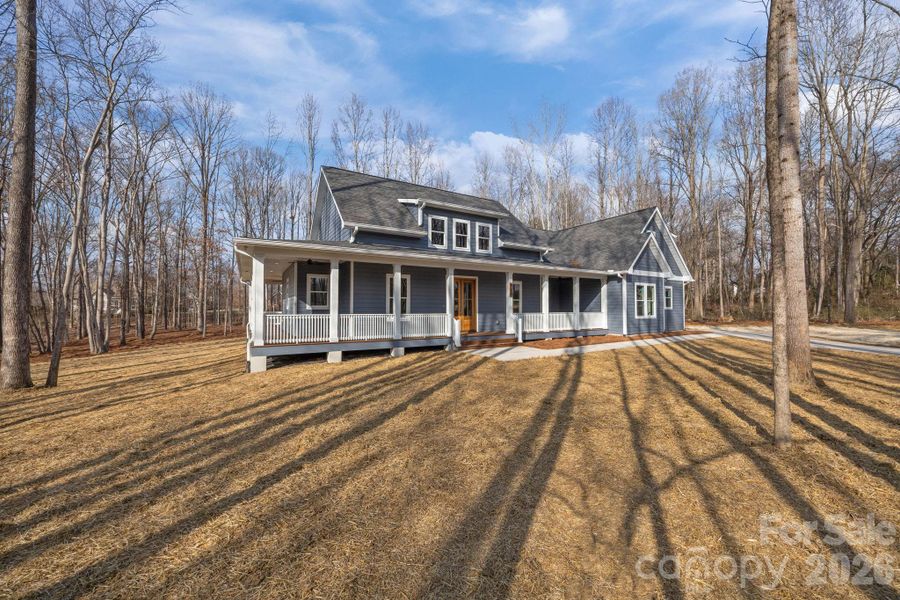 Exterior details and patio area of a home in , Statesville (Image 4).